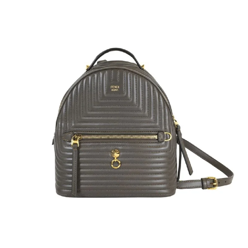 Trendy bucket bags for summerFendi Quilted Backpack