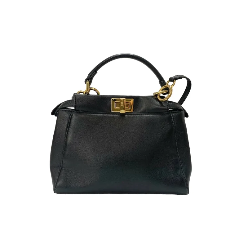 Luxury handbags 2025Peekaboo Mini Lambskin Black GHW