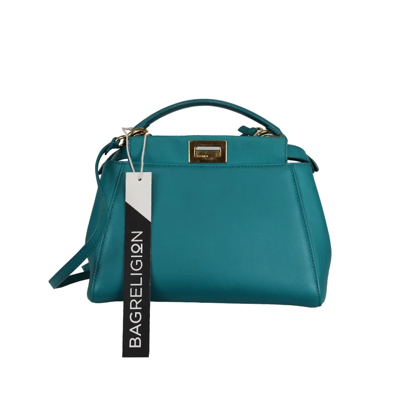 Stylish laptop bags for professionalsMini Peekaboo Teal GHW