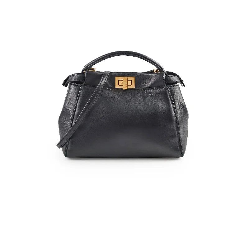 Best bags for business tripsFendi Peekaboo Mini Black