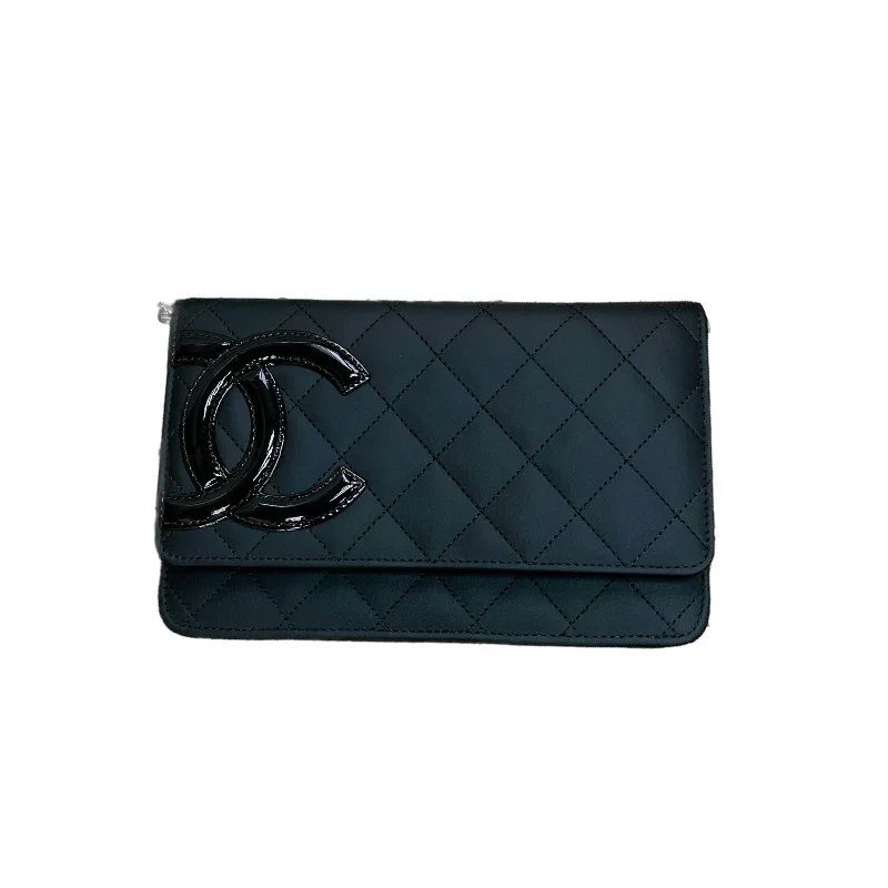 Crossbody bags for everyday useWOC Wallet on Chain Quilted Lambskin Black SHW