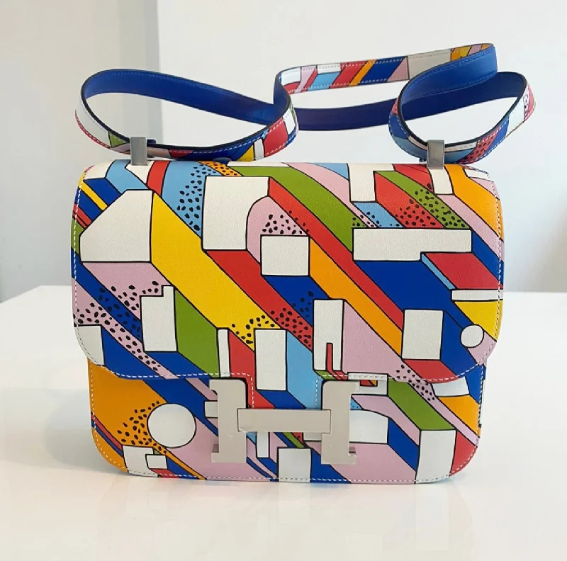 Affordable designer bag dupesHermès Constance 24 Limited Edition Nigel Peake 'On A Summer Day'