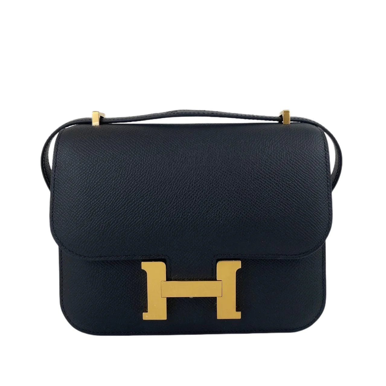 Vintage-inspired handbagsHermès Constance 18 Black Epsom GHW #W SKCB-093322