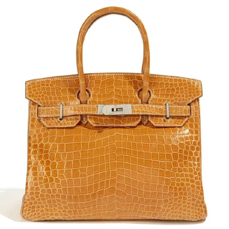 Designer bags with gold hardwareBirkin 30 With Diamonds