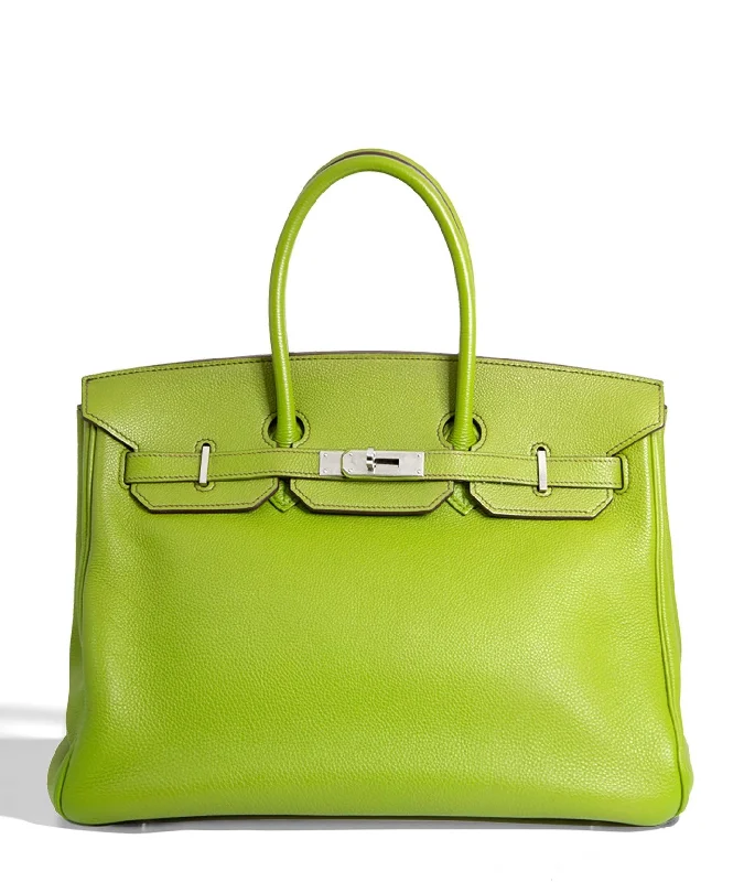 Eco-friendly tote bags for shoppingBirkin 35 Togo PHW