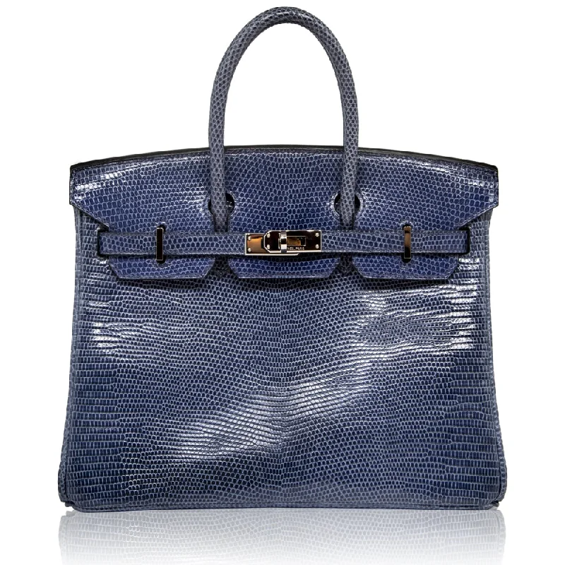 Sustainable fashion bagsBrighton Blue 25cm Birkin Bag