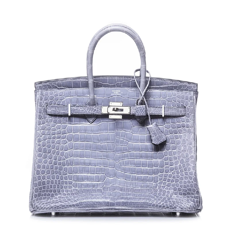 Customizable monogram bagsBrighton Blue Birkin 35cm