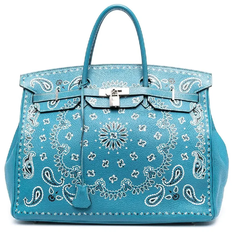 Designer bags for womenCustomised Bandana Print Birkin 2012