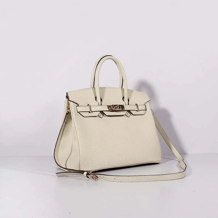 Affordable leather bagsHermes 30cm Birkin Bag Togo Leather With Strap Beige Gold