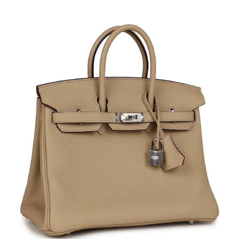 Best tote bags for workHermes Birkin 25 Trench Verso Togo Palladium Hardware