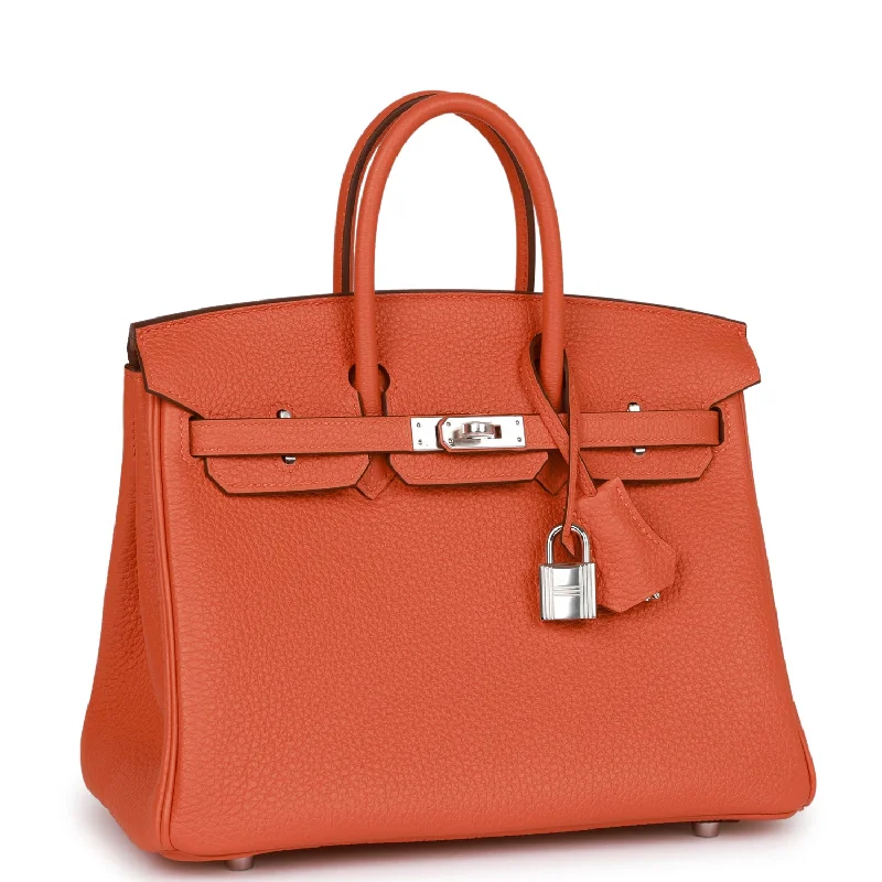 Stylish laptop bags for professionalsHermes Birkin 25 Orange Togo Palladium Hardware