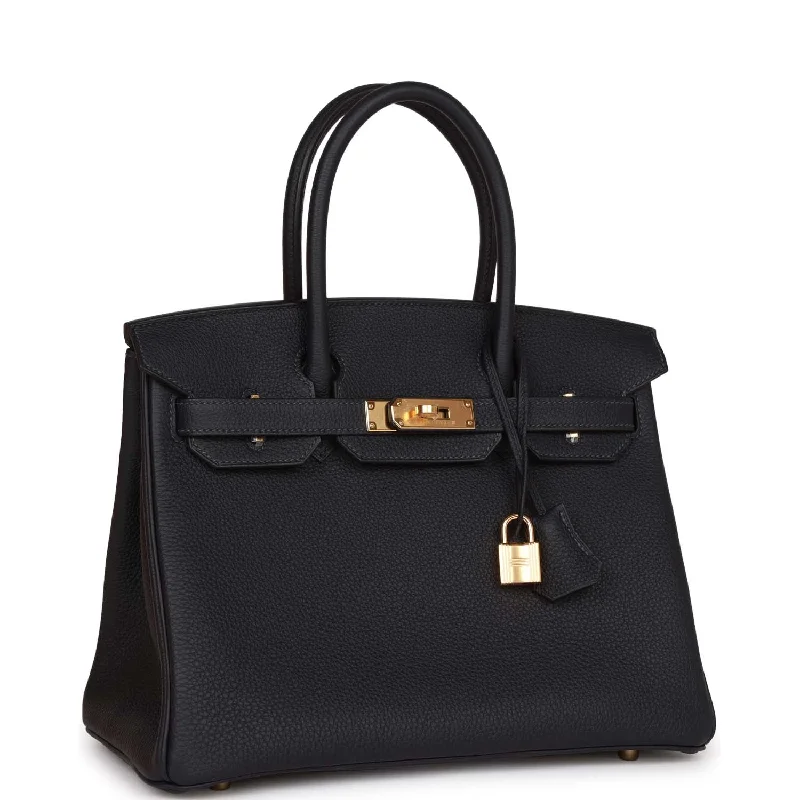 Eco-friendly tote bags for shoppingHermes Birkin 30 Caban Togo Gold Hardware