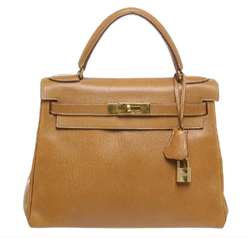 Durable leather bags for daily useHermès Kelly 28 Gold Epsom Bag GHW