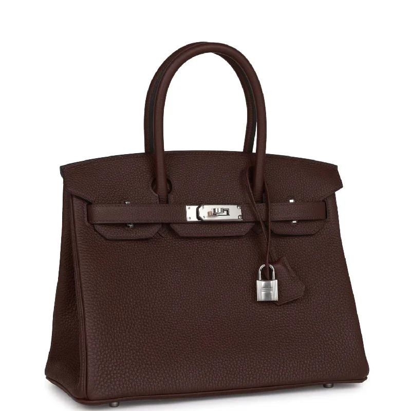 Affordable designer bag dupesHermes Birkin 30 Rouge Sellier Togo Palladium Hardware