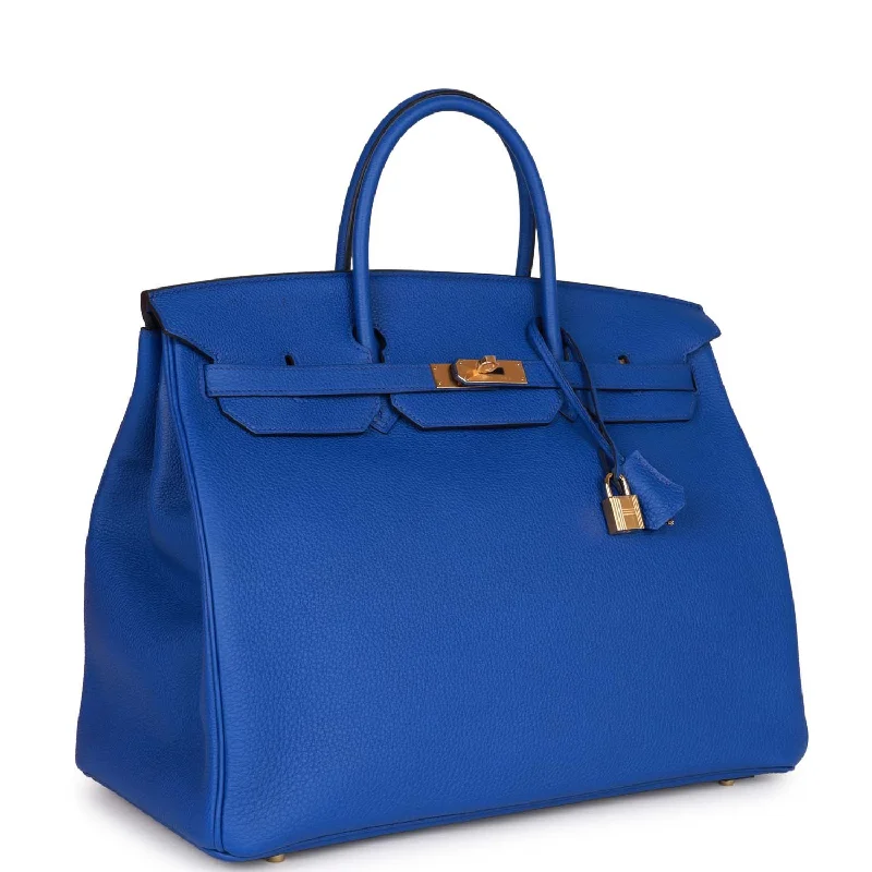 Best-selling designer bags 2025Hermes Birkin 40 Bleu Royal Togo Gold Hardware