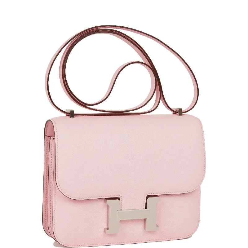 Luxury brand bags on saleHermes Constance 18 Rose Sakura Chevre Palladium Hardware